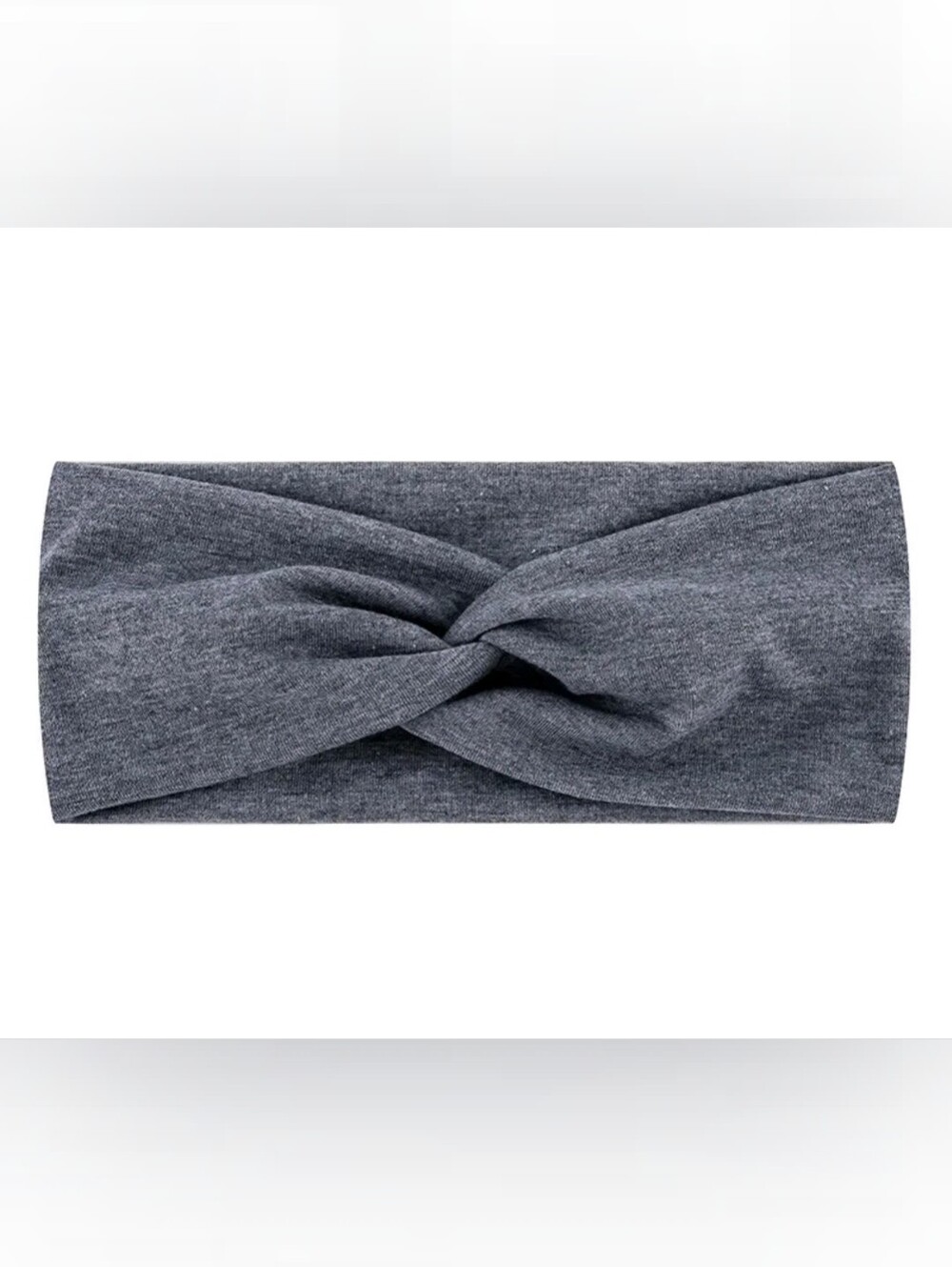 Grey Twist Knit Headband - Women Accessories